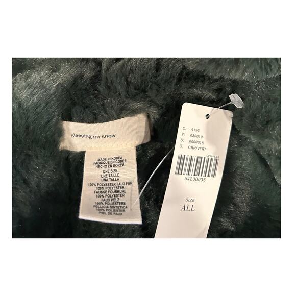 NWT Anthropologie Roxy Faux Fur Cowl Infinity Scarf Snood Neck Warmer, One Size - Picture 7 of 7
